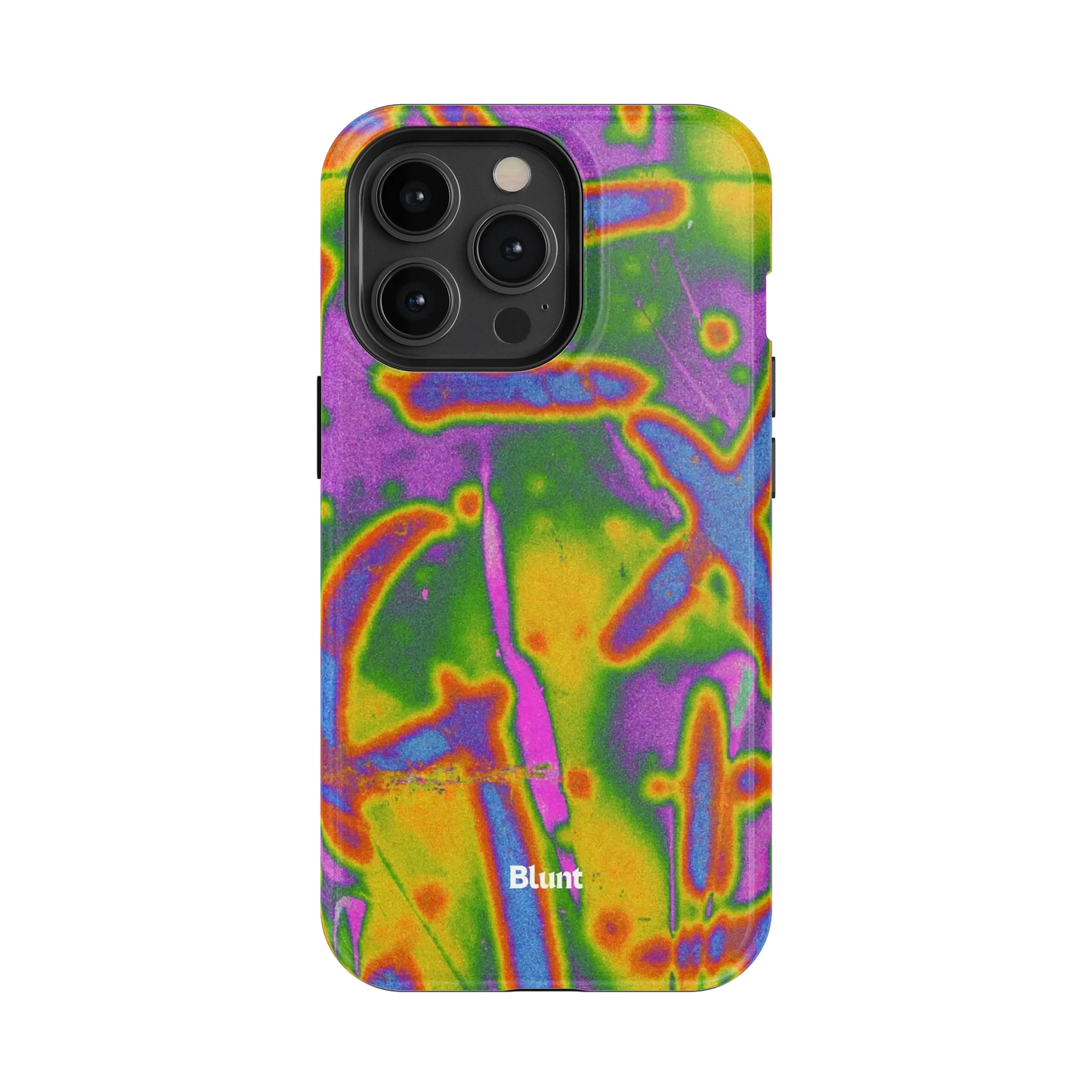 Neon Terrain iPhone Case