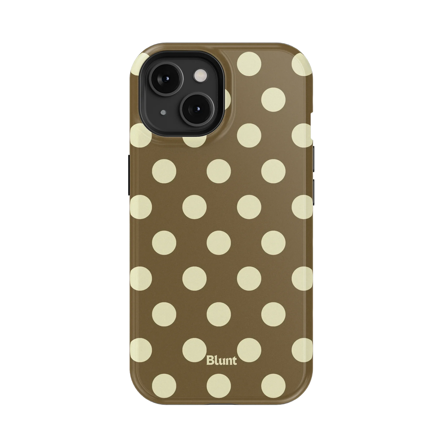 Toffee Cream Dot iPhone Case