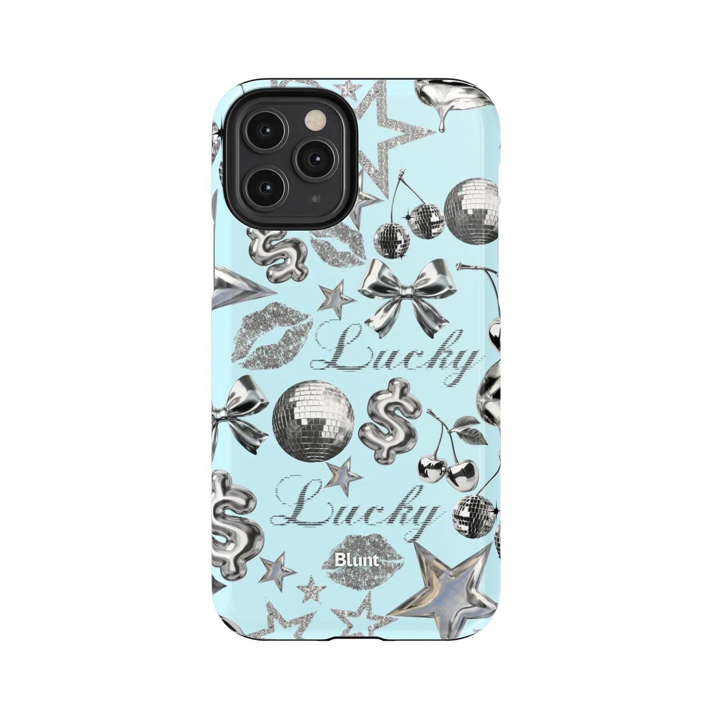 Lucky Baby Blue iPhone Case
