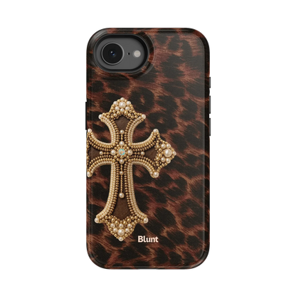 Bedazzled Cross iPhone Case