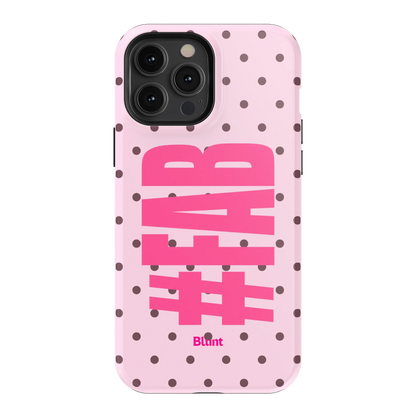 Pink Dot Fab iPhone Case