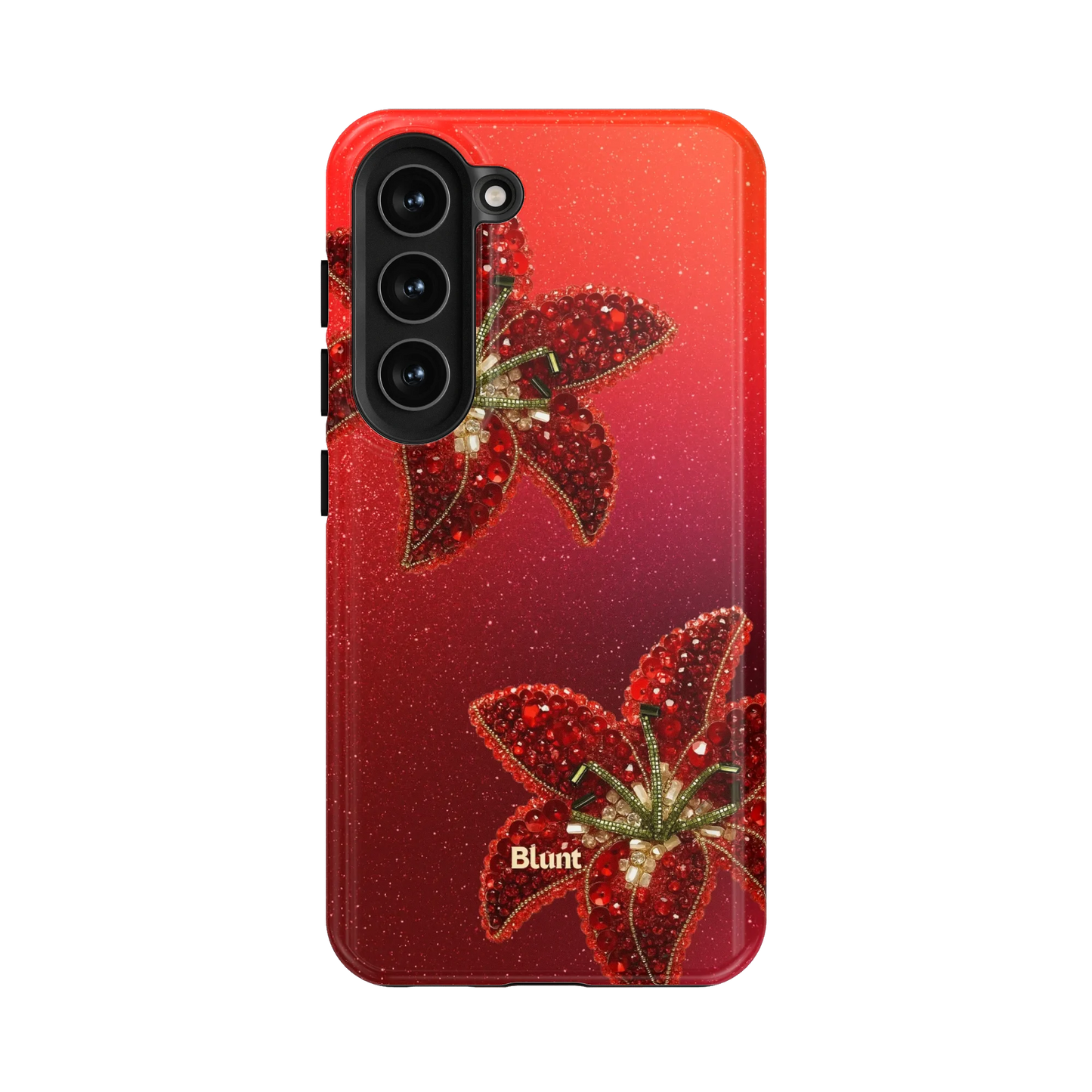 Scarlet Petals Samsung Case