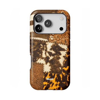 Bronze Hide iPhone Case - Blunt Cases
