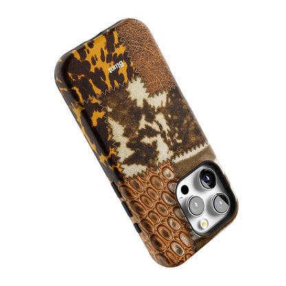 Bronze Hide iPhone Case gallery - Iphone_16_Pro_5
