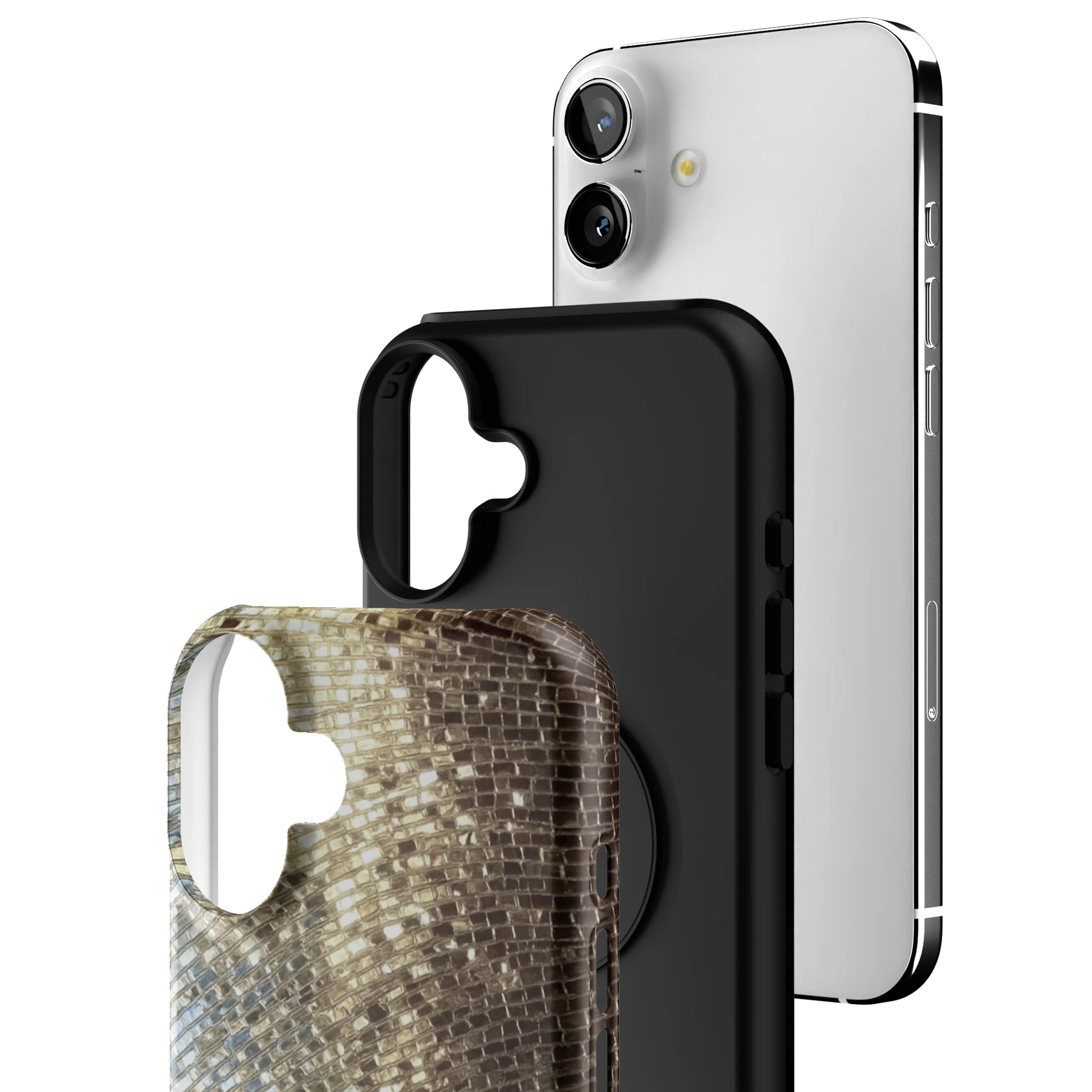 Bronze Static iPhone Case gallery - Iphone_16_Mini_Air_Plus_3