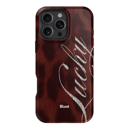 Brown Cheetah Lucky iPhone Case - Blunt Cases