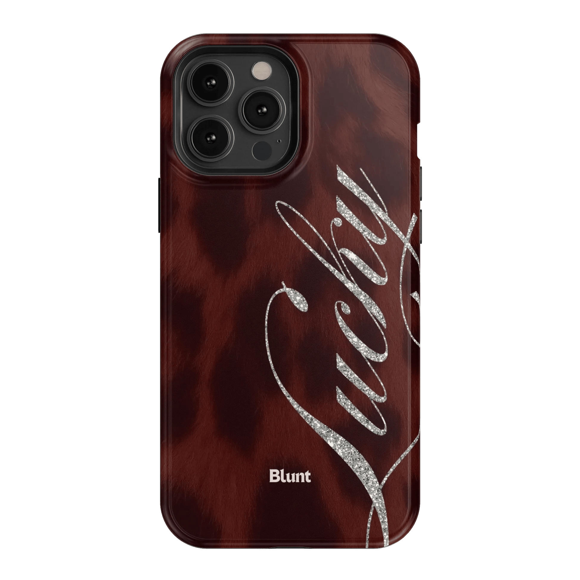Brown Cheetah Lucky iPhone Case - Blunt Cases