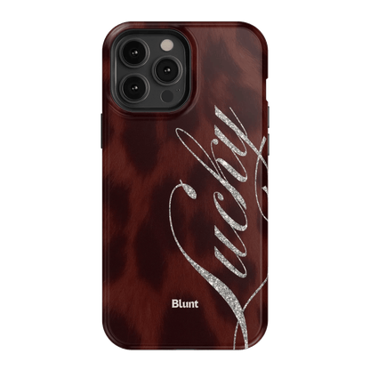 Brown Cheetah Lucky iPhone Case - Blunt Cases