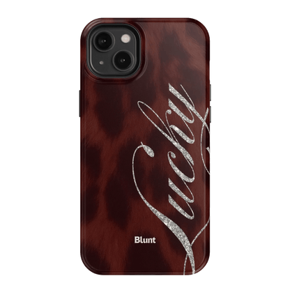 Brown Cheetah Lucky iPhone Case - Blunt Cases