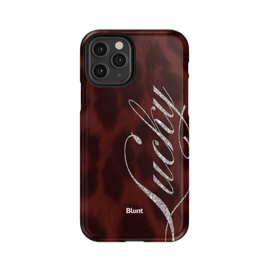 Brown Cheetah Lucky iPhone Case - Blunt Cases