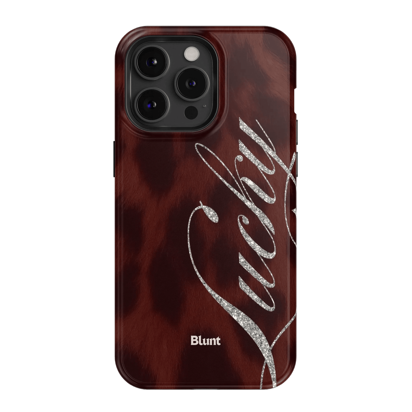 Brown Cheetah Lucky iPhone Case - Blunt Cases