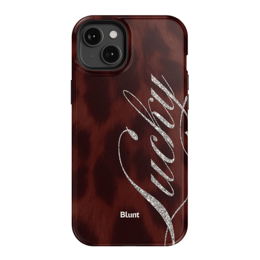 Brown Cheetah Lucky iPhone Case - Blunt Cases
