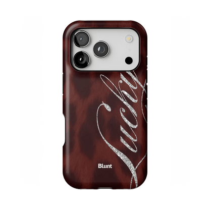 Brown Cheetah Lucky iPhone Case - Blunt Cases