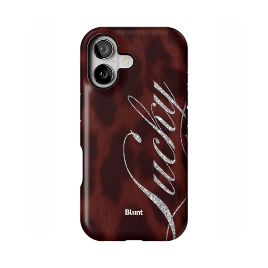Brown Cheetah Lucky iPhone Case - Blunt Cases