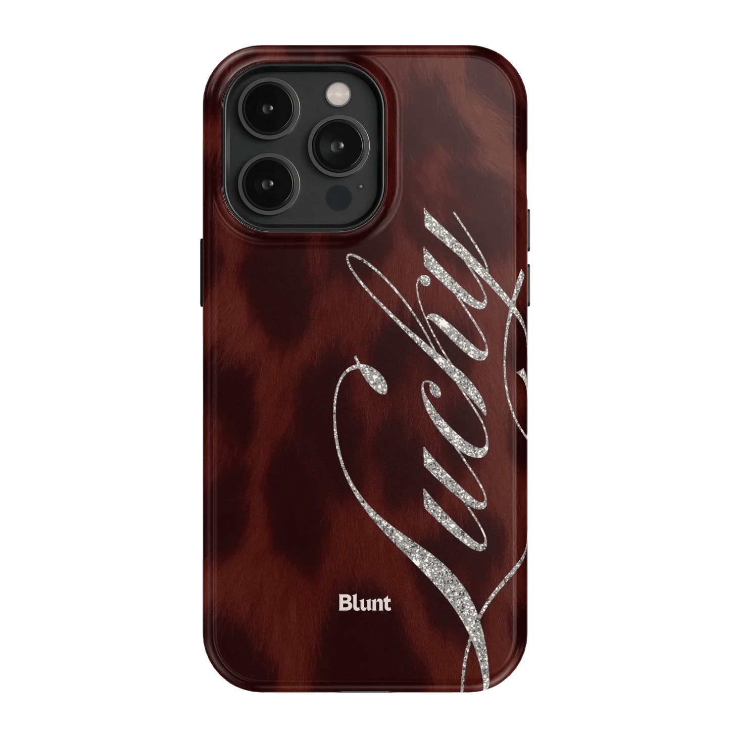 Brown Cheetah Lucky iPhone Case - Blunt Cases