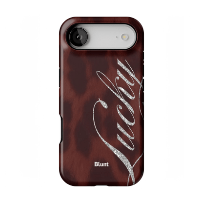 Brown Cheetah Lucky iPhone Case - Blunt Cases