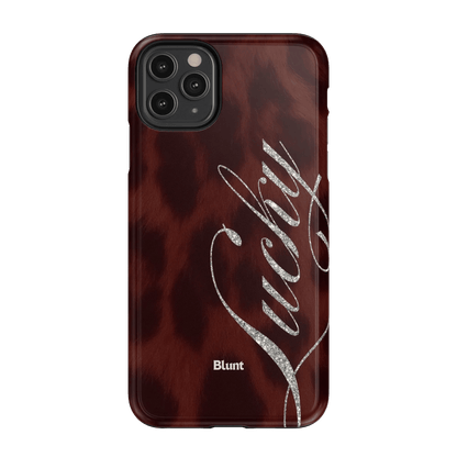 Brown Cheetah Lucky iPhone Case - Blunt Cases