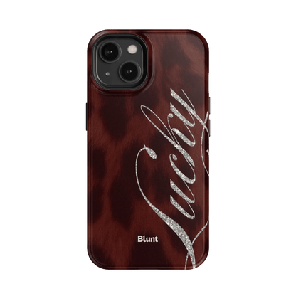 Brown Cheetah Lucky iPhone Case - Blunt Cases