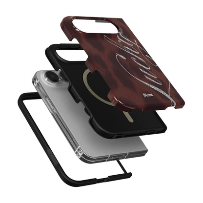 brown-cheetah-lucky-iphone-case iPhone 18 Duo case, view 6