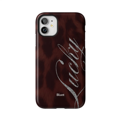 Brown Cheetah Lucky iPhone Case gallery - Iphone_11_Iphone_1