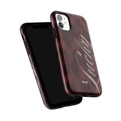 Brown Cheetah Lucky iPhone Case gallery - Iphone_11_Iphone_6