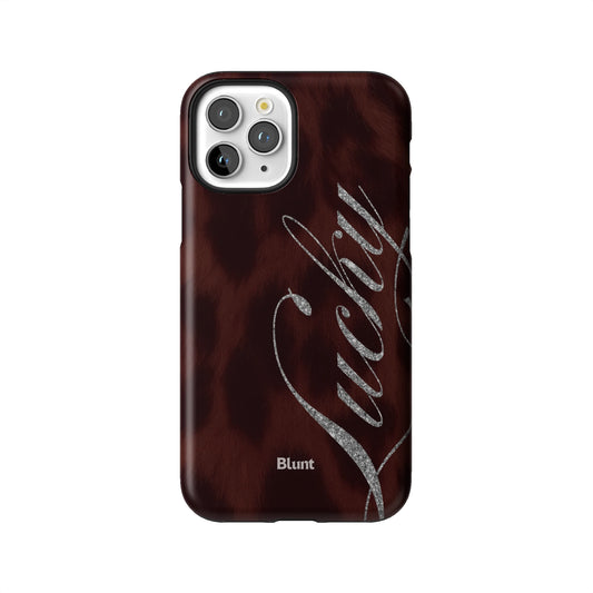 Brown Cheetah Lucky iPhone Case gallery - Iphone_11_Pro_1