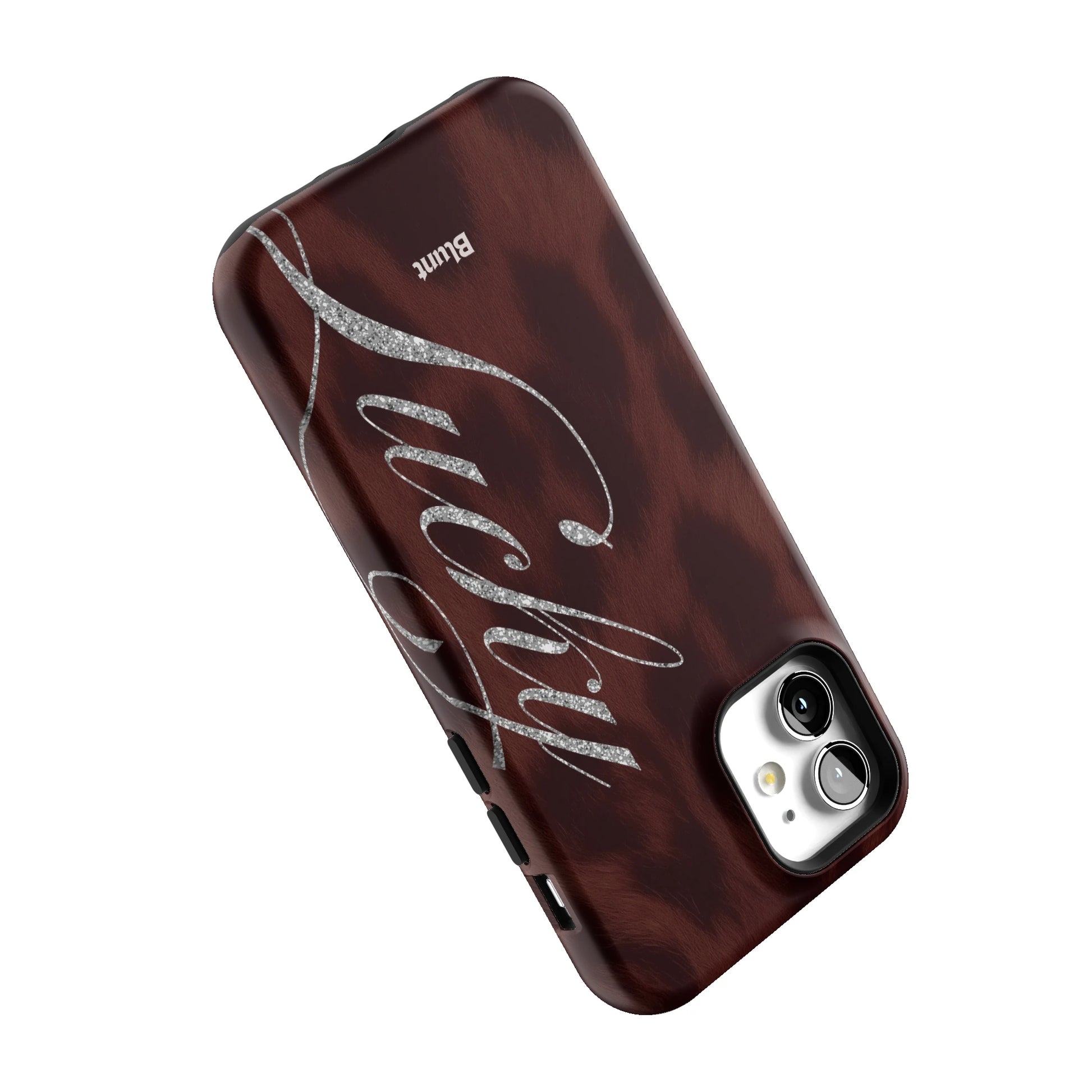 Brown Cheetah Lucky iPhone Case gallery - Iphone_12_Iphone_5