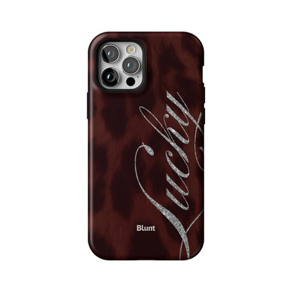 Brown Cheetah Lucky iPhone Case gallery - Iphone_12_Pro_1