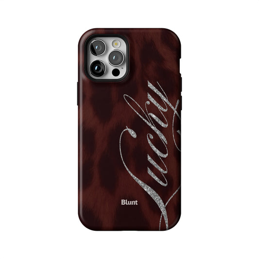 Brown Cheetah Lucky iPhone Case gallery - Iphone_12_Pro_1