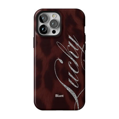 Brown Cheetah Lucky iPhone Case gallery - Iphone_13_Pro_Max_1