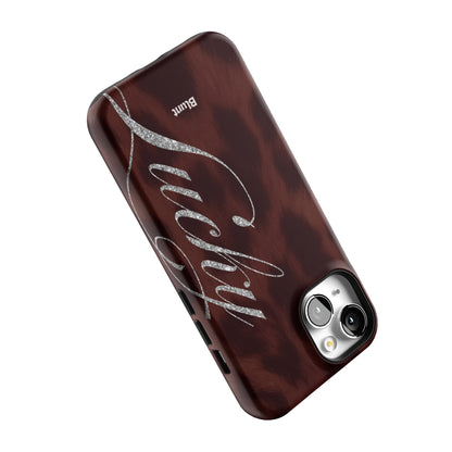 Brown Cheetah Lucky iPhone Case gallery - Iphone_14_Iphone_5