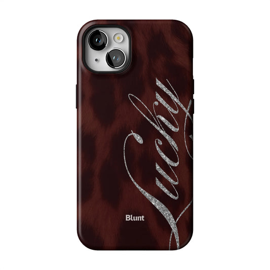 Brown Cheetah Lucky iPhone Case gallery - Iphone_14_Mini_Air_Plus_1