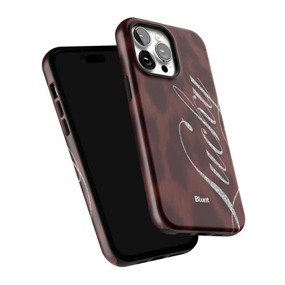 Brown Cheetah Lucky iPhone Case gallery - Iphone_14_Pro_Max_6