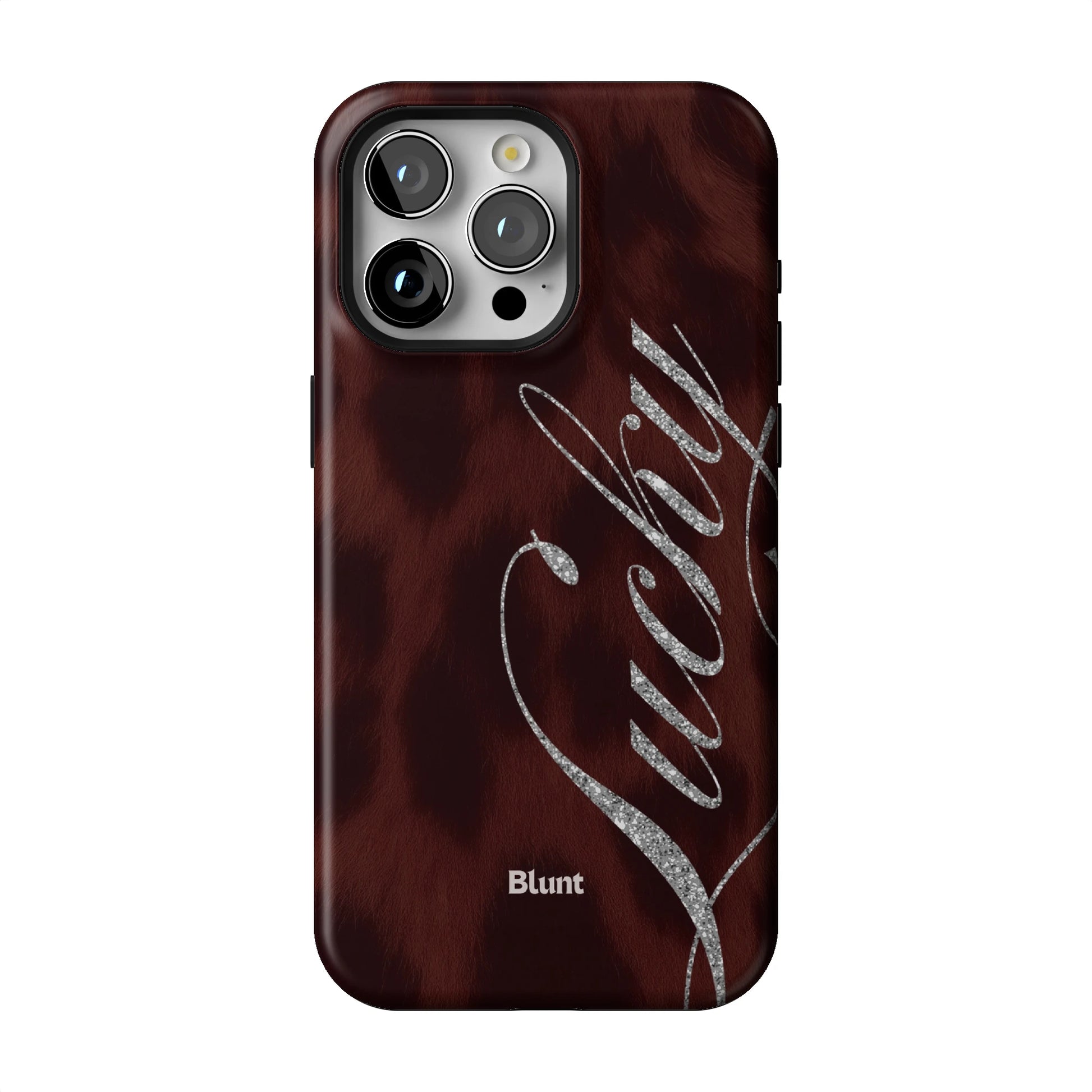 Brown Cheetah Lucky iPhone Case gallery - Iphone_15_Pro_Max_1