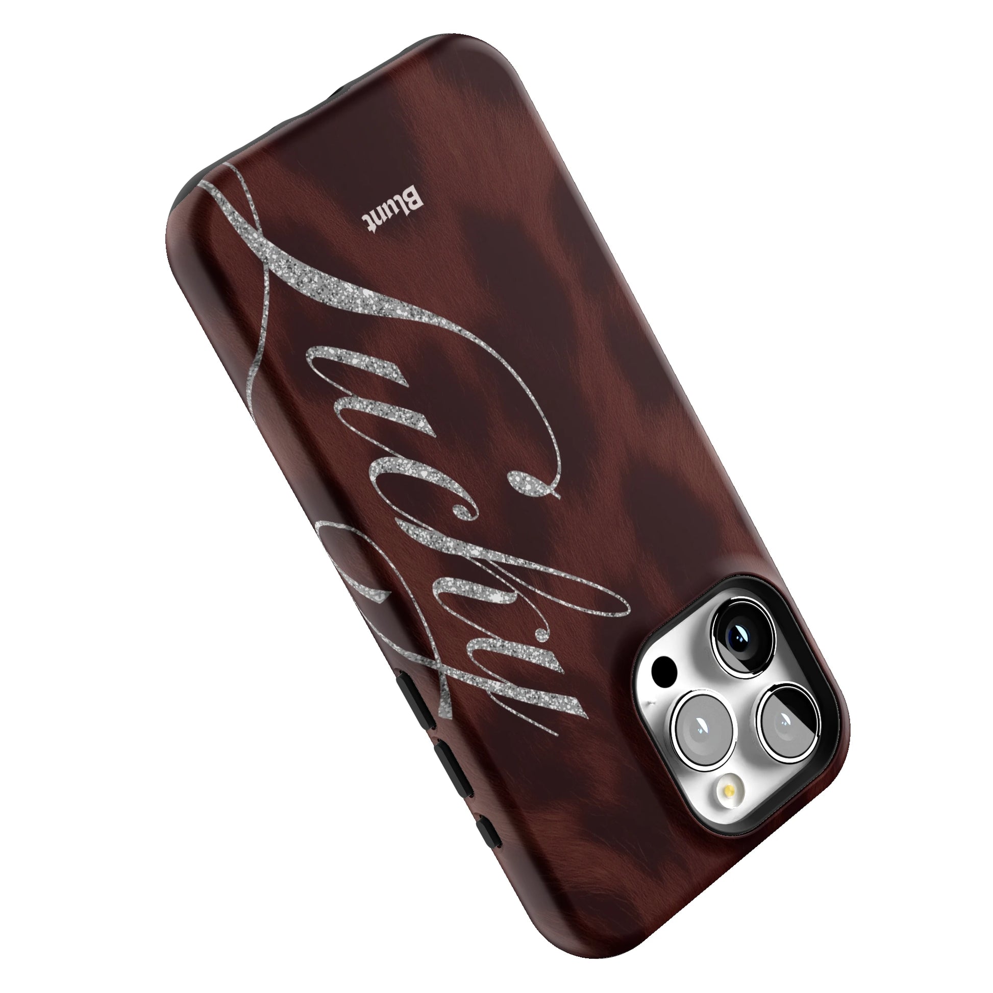 Brown Cheetah Lucky iPhone Case gallery - Iphone_15_Pro_Max_5