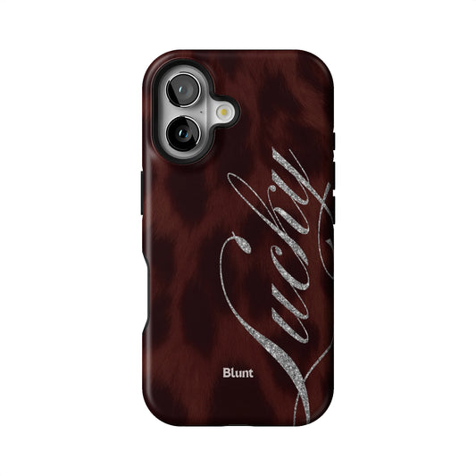 Brown Cheetah Lucky iPhone Case gallery - Iphone_16_Iphone_1