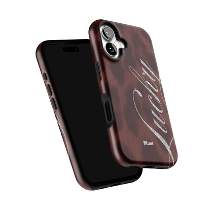 Brown Cheetah Lucky iPhone Case gallery - Iphone_16_Iphone_6