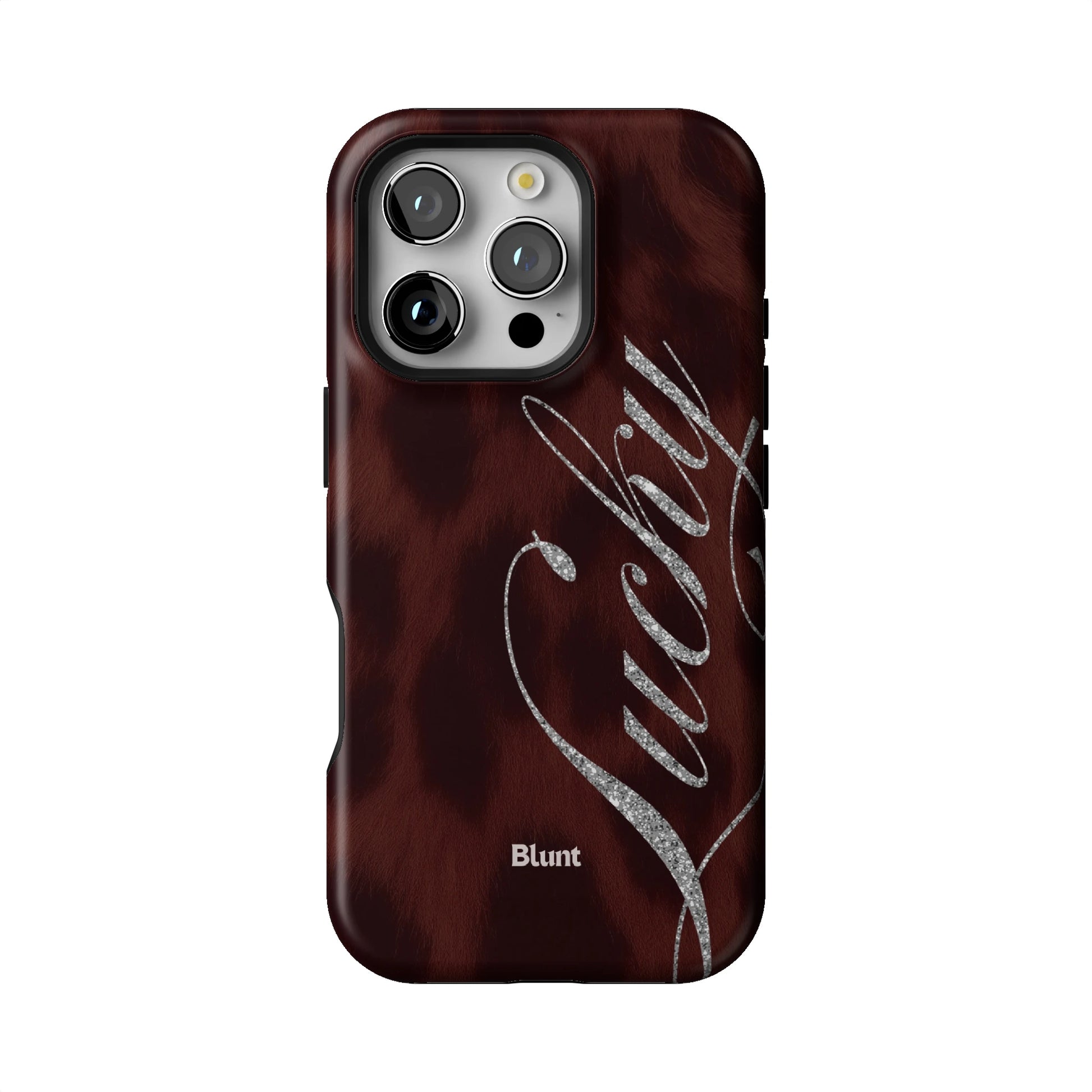 Brown Cheetah Lucky iPhone Case gallery - Iphone_16_Pro_1