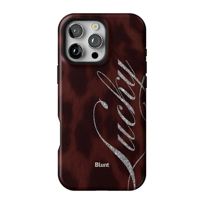 Brown Cheetah Lucky iPhone Case gallery - Iphone_16_Pro_Max_1