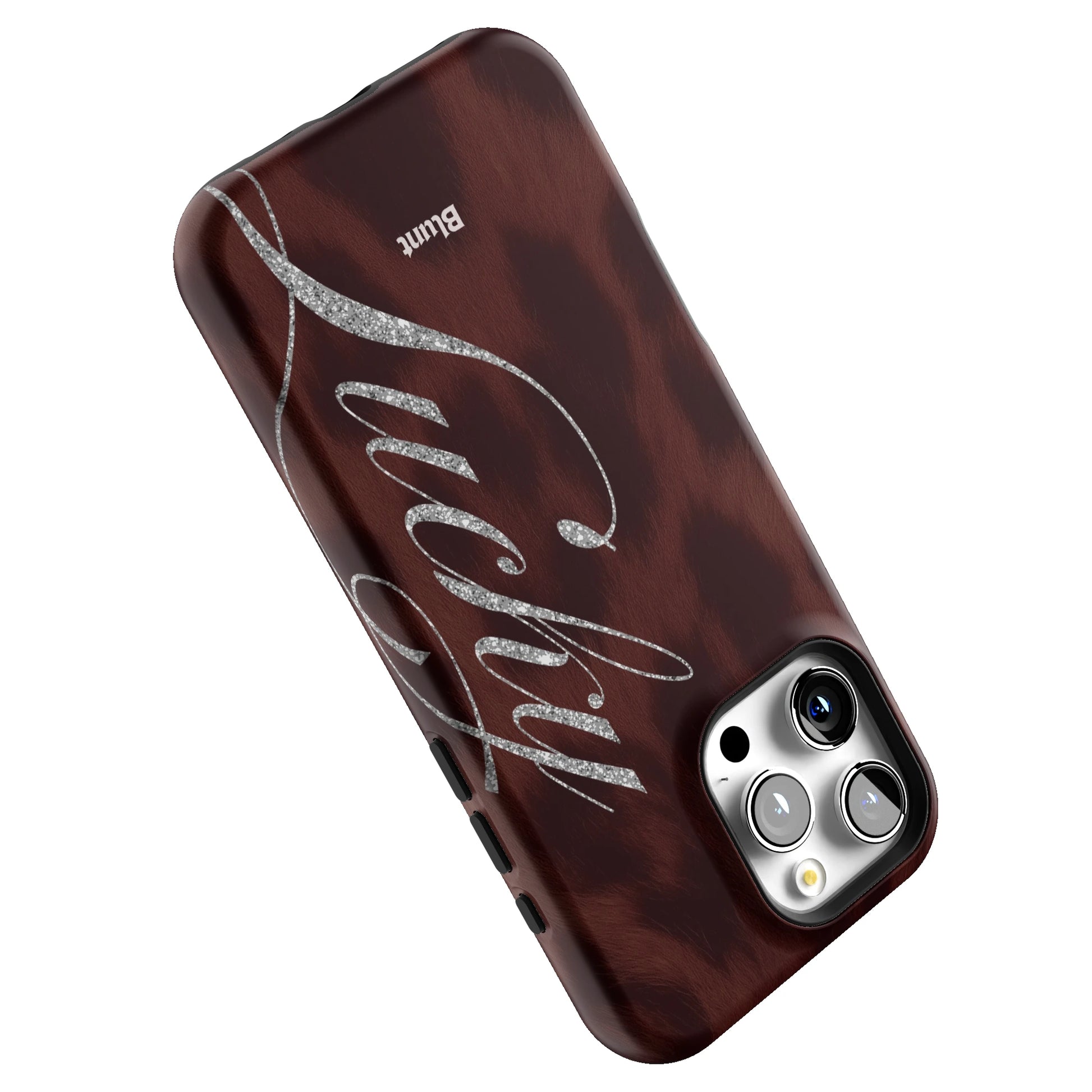 Brown Cheetah Lucky iPhone Case gallery - Iphone_16_Pro_Max_5