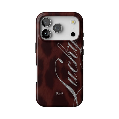 Brown Cheetah Lucky iPhone Case gallery - Iphone_17_Pro_1