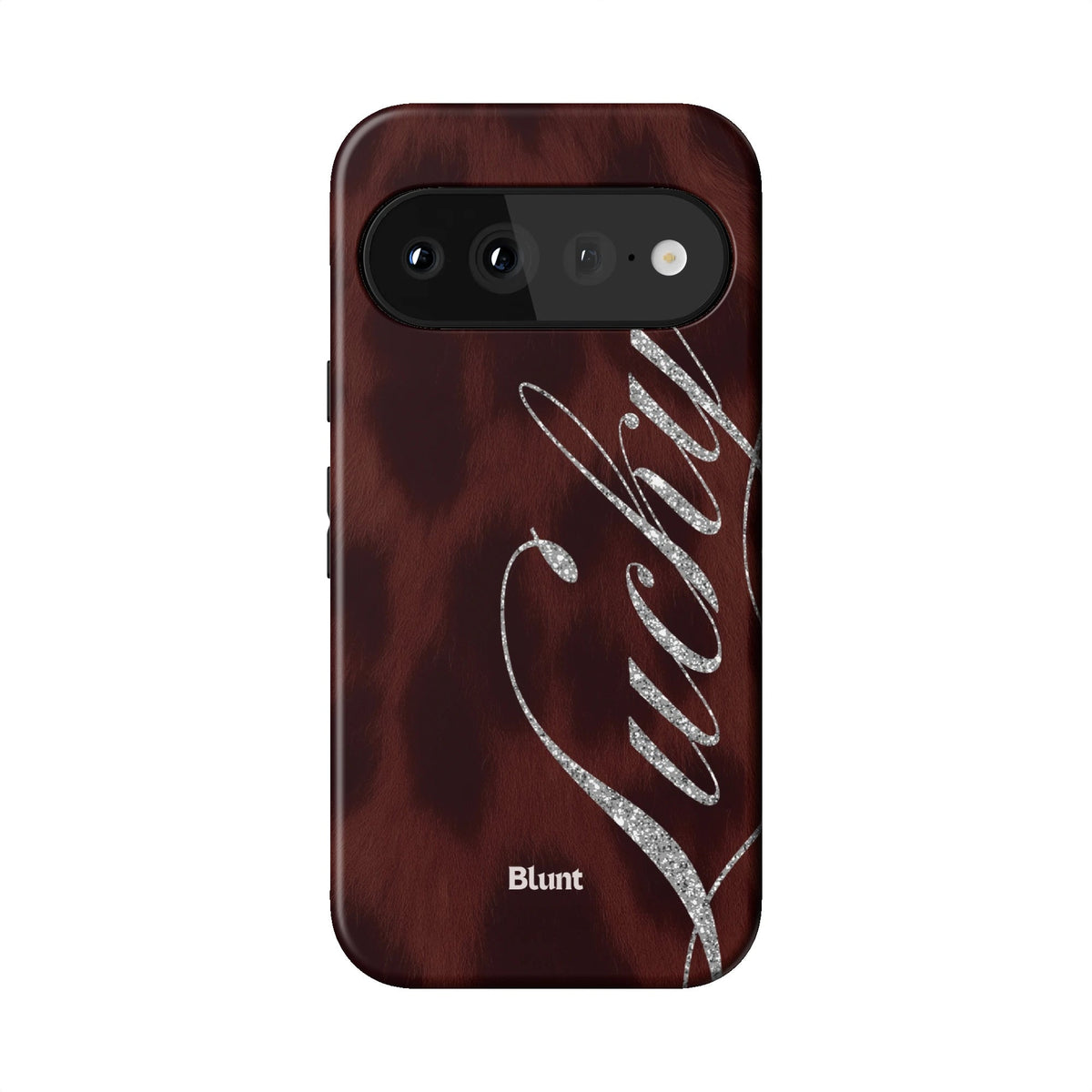 Brown Cheetah Lucky Pixel Case - Blunt Cases