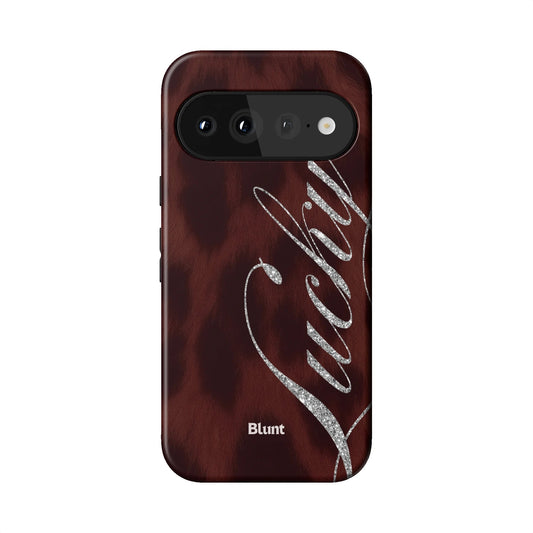 Brown Cheetah Lucky Pixel Case - Blunt Cases