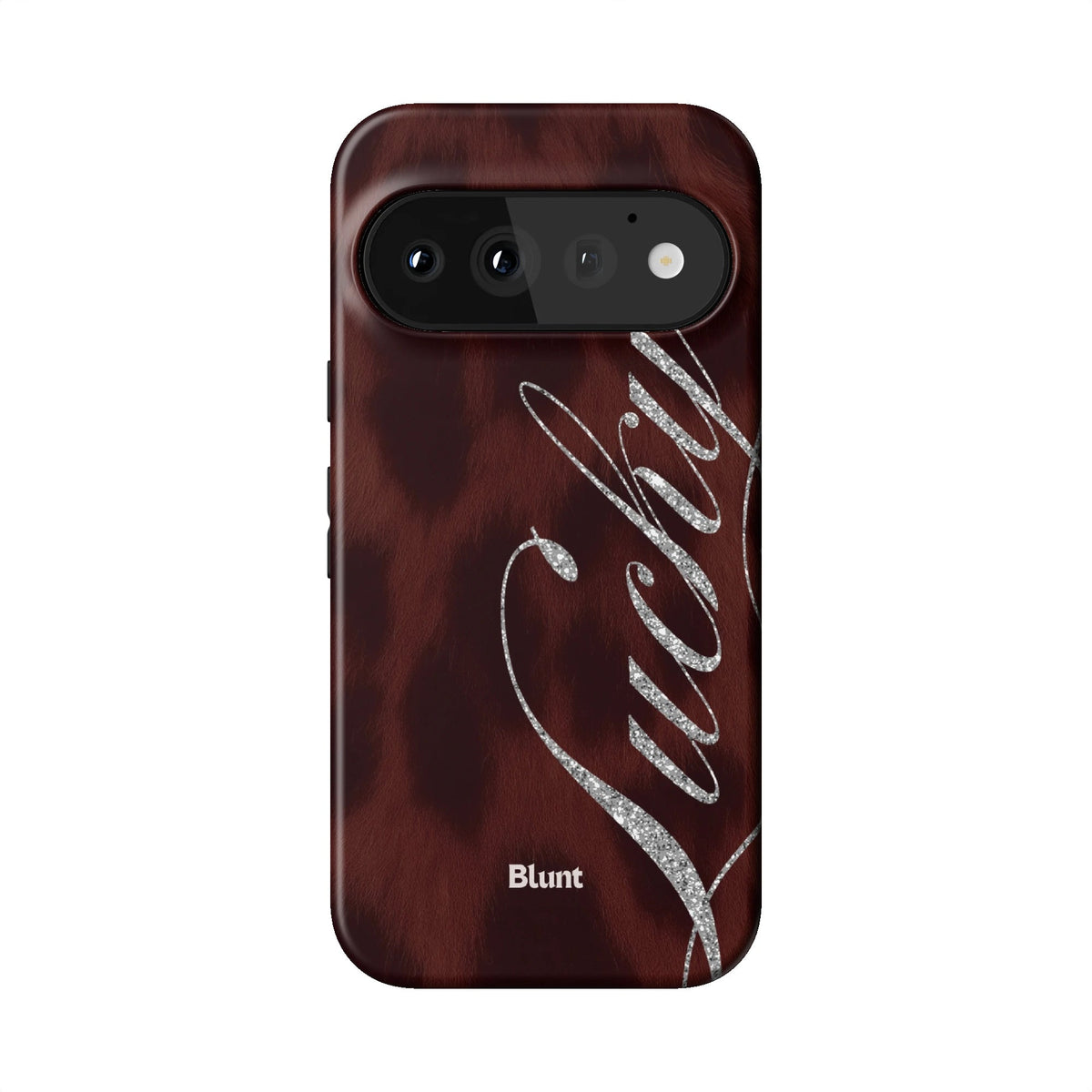 Brown Cheetah Lucky Pixel Case - Blunt Cases