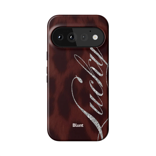 Brown Cheetah Lucky Pixel Case - Blunt Cases