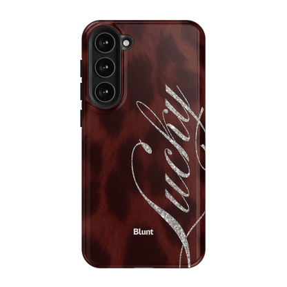 Brown Cheetah Lucky Samsung Case - Blunt Cases