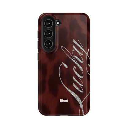 Brown Cheetah Lucky Samsung Case - Blunt Cases