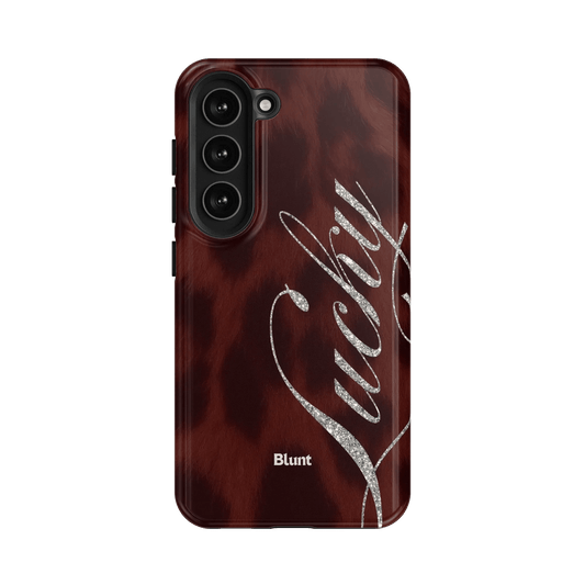 Brown Cheetah Lucky Samsung Case - Blunt Cases