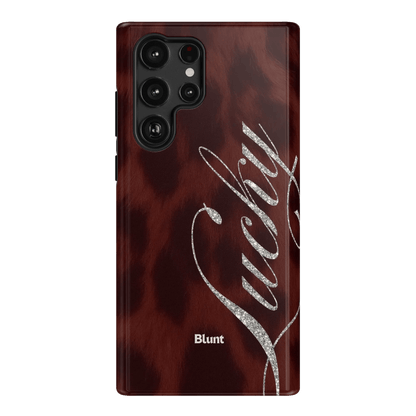 Brown Cheetah Lucky Samsung Case - Blunt Cases