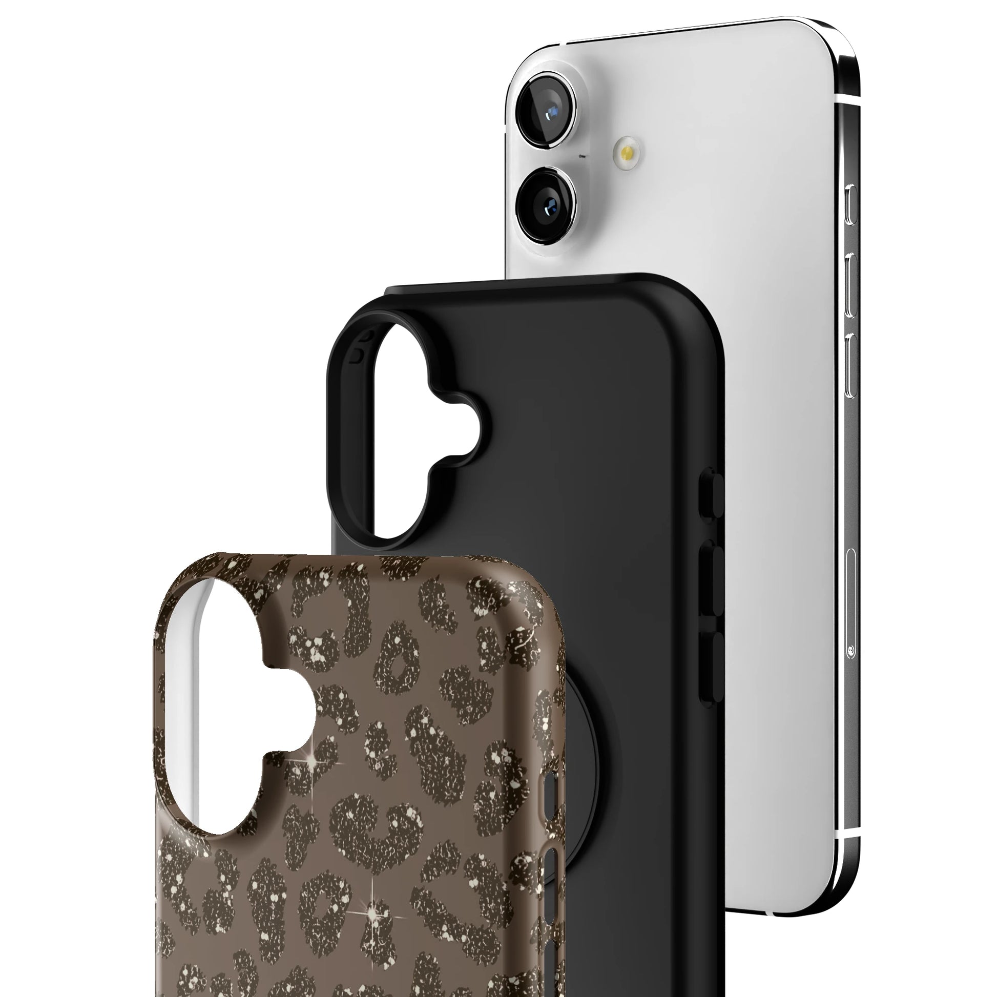 Brown Cheetah Print iPhone Case gallery - Iphone_16_Mini_Air_Plus_3